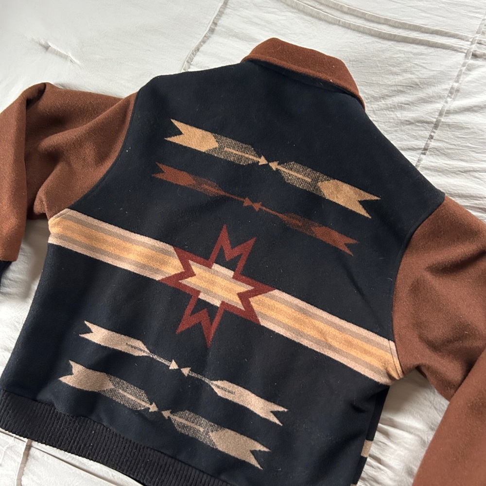 Pendleton Southwestern Pattern Jacket Heavy Grade… - image 10